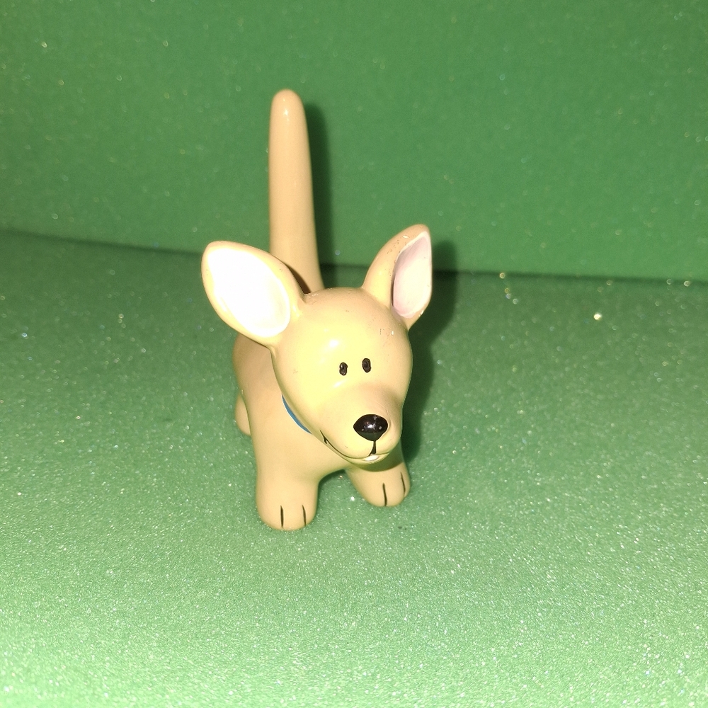 Ceramic Chihuahua Ring Holder